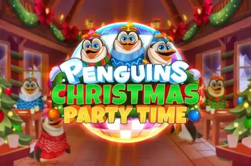 Penguins Christmas Party Time